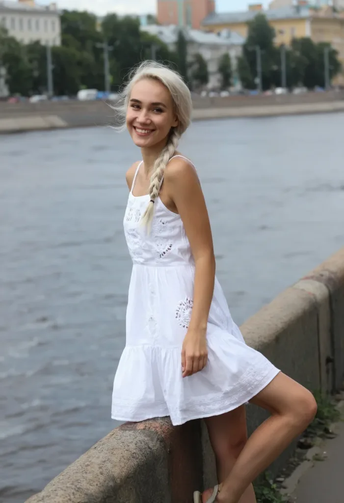 Блондиночка